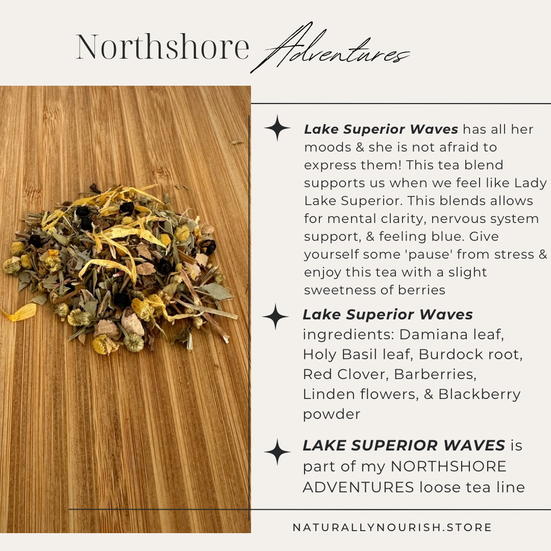 Lake Superior Waves loose tea