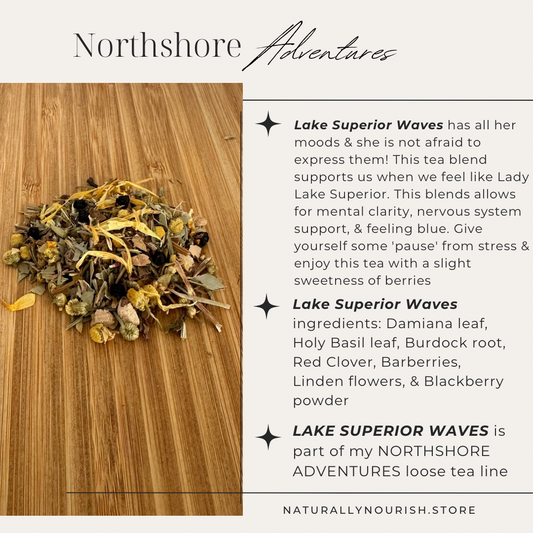 Lake Superior Waves loose tea