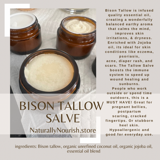 Bison Tallow Salve