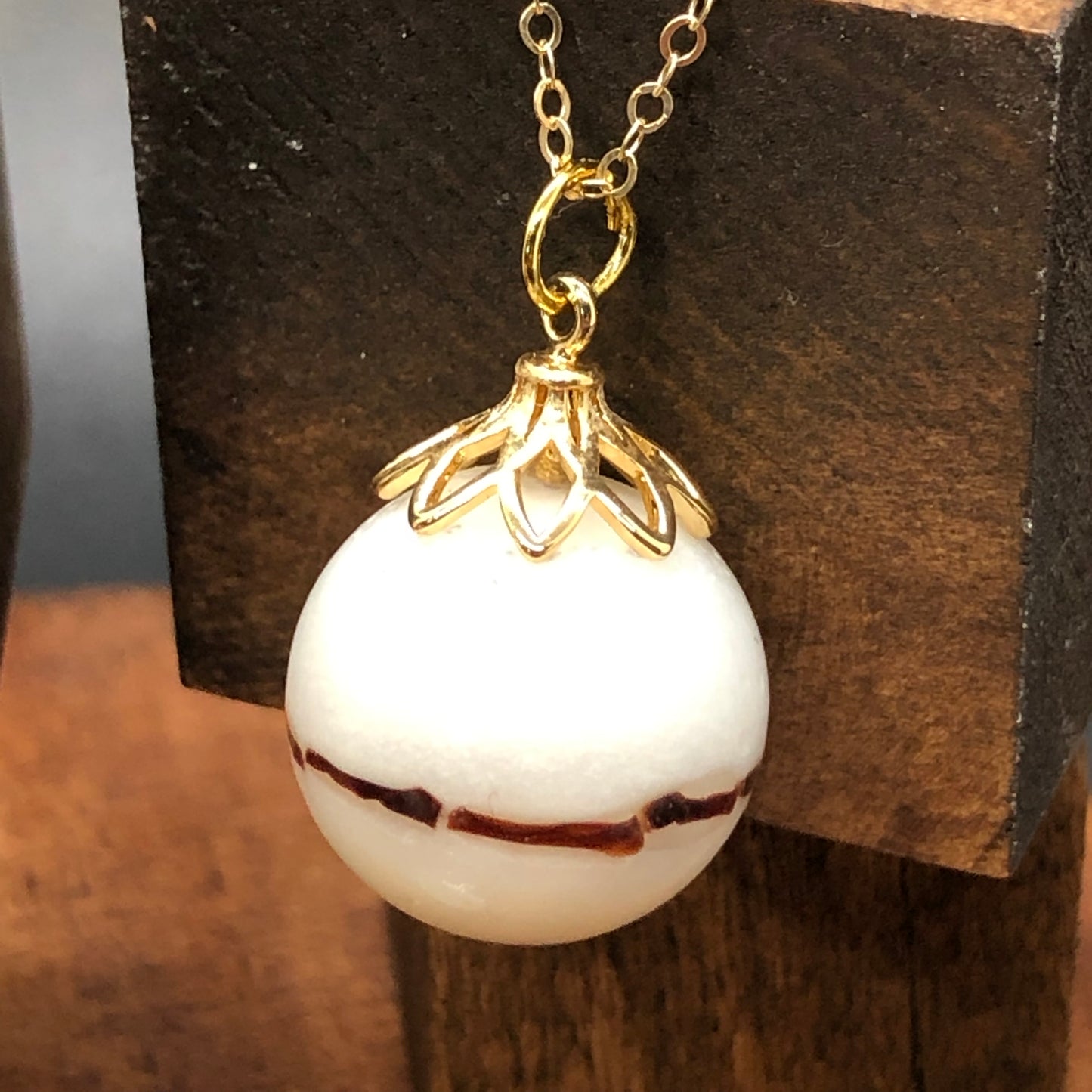 Pearl Drop Keepsake Pendant