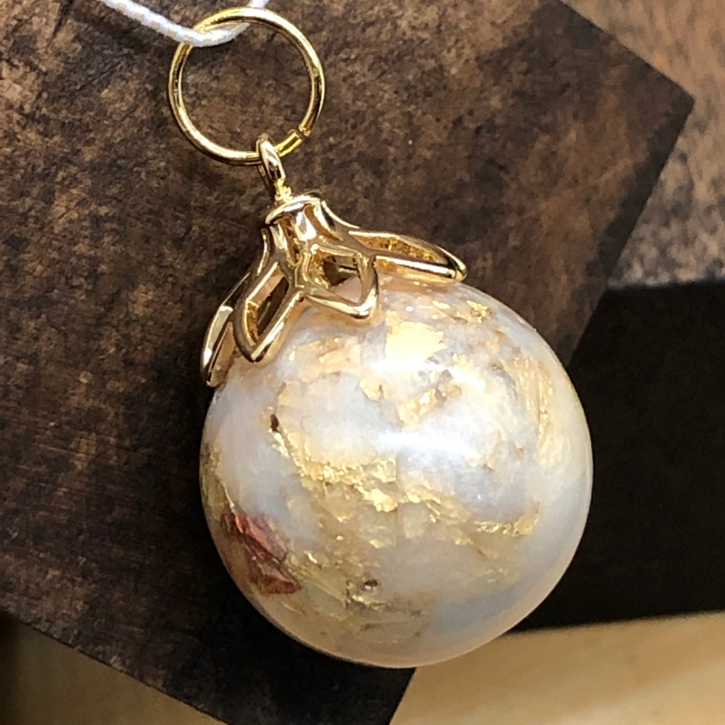 Pearl Drop Keepsake Pendant